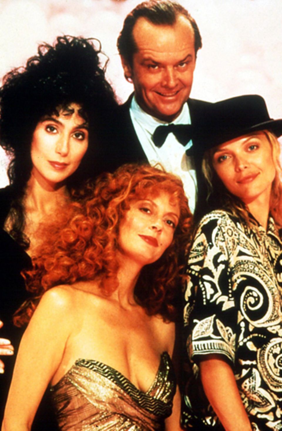 Cher, Susan Sarandon und Michelle Pfeiffer als "Die Hexen von Eastwick"; 1986