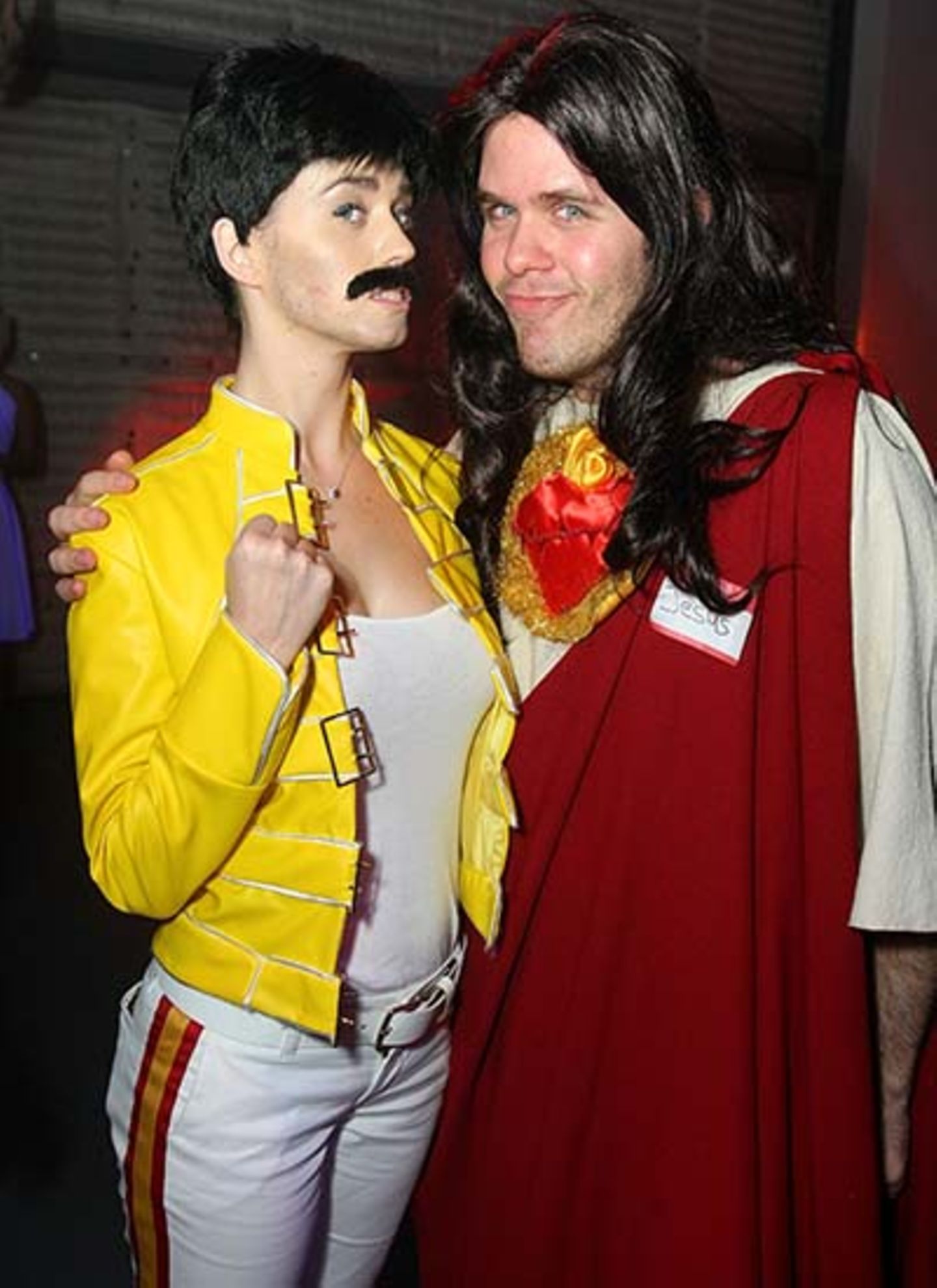 28. Oktober 2008: Wer hat sich denn hier als Freddie Mercury und Jesus verkleidet?