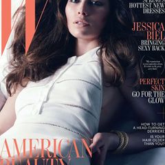 14. März 2012: Jessica Biel wird auf dem Aprilcover des "W Magazine" abgebildet.