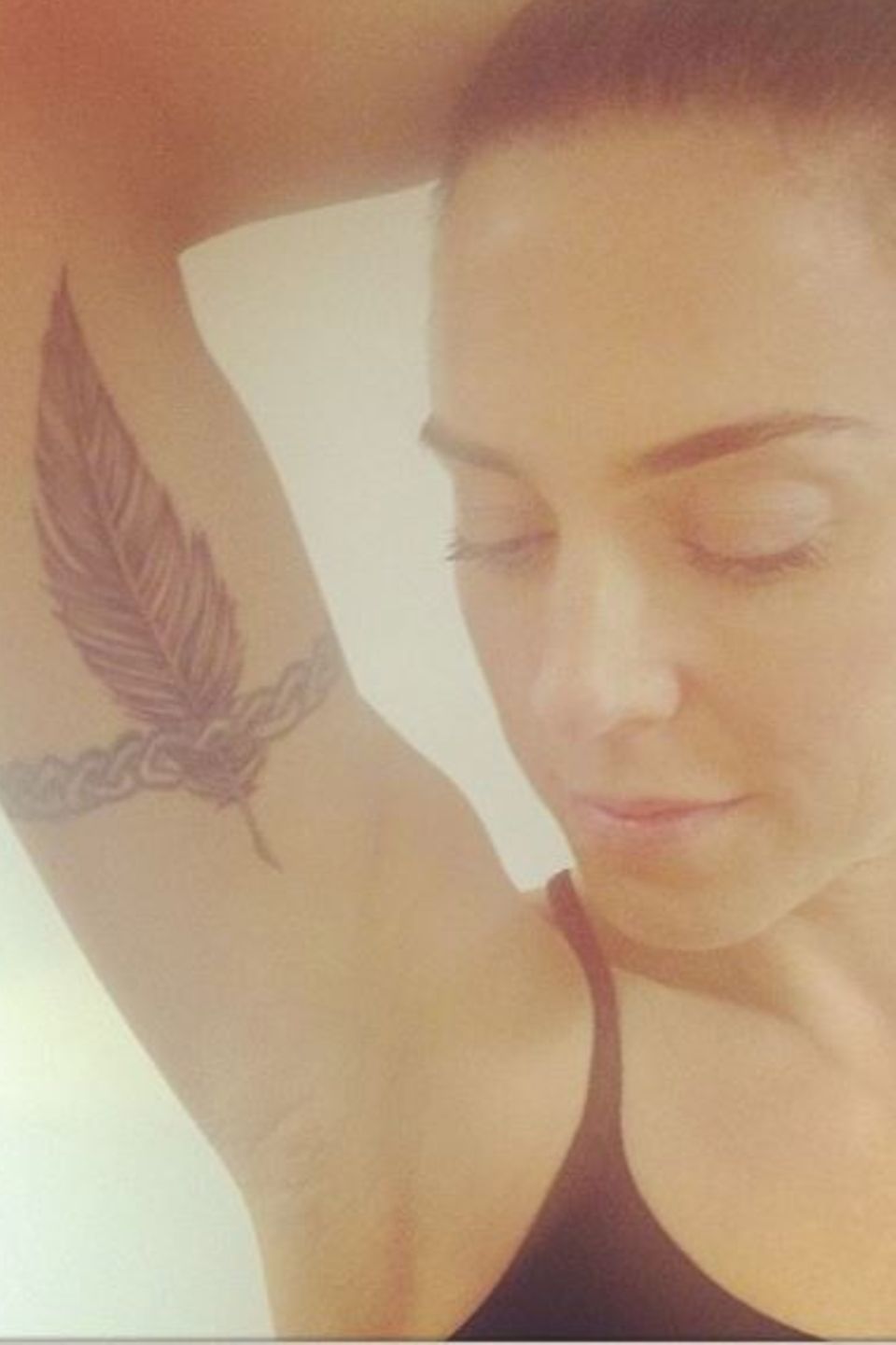 Mel C präsentiert auf ihrem Instagramprofil ihr neues Tattoo.