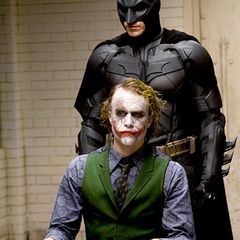 Batman und Joker, Christian Bale und Heath Ledger