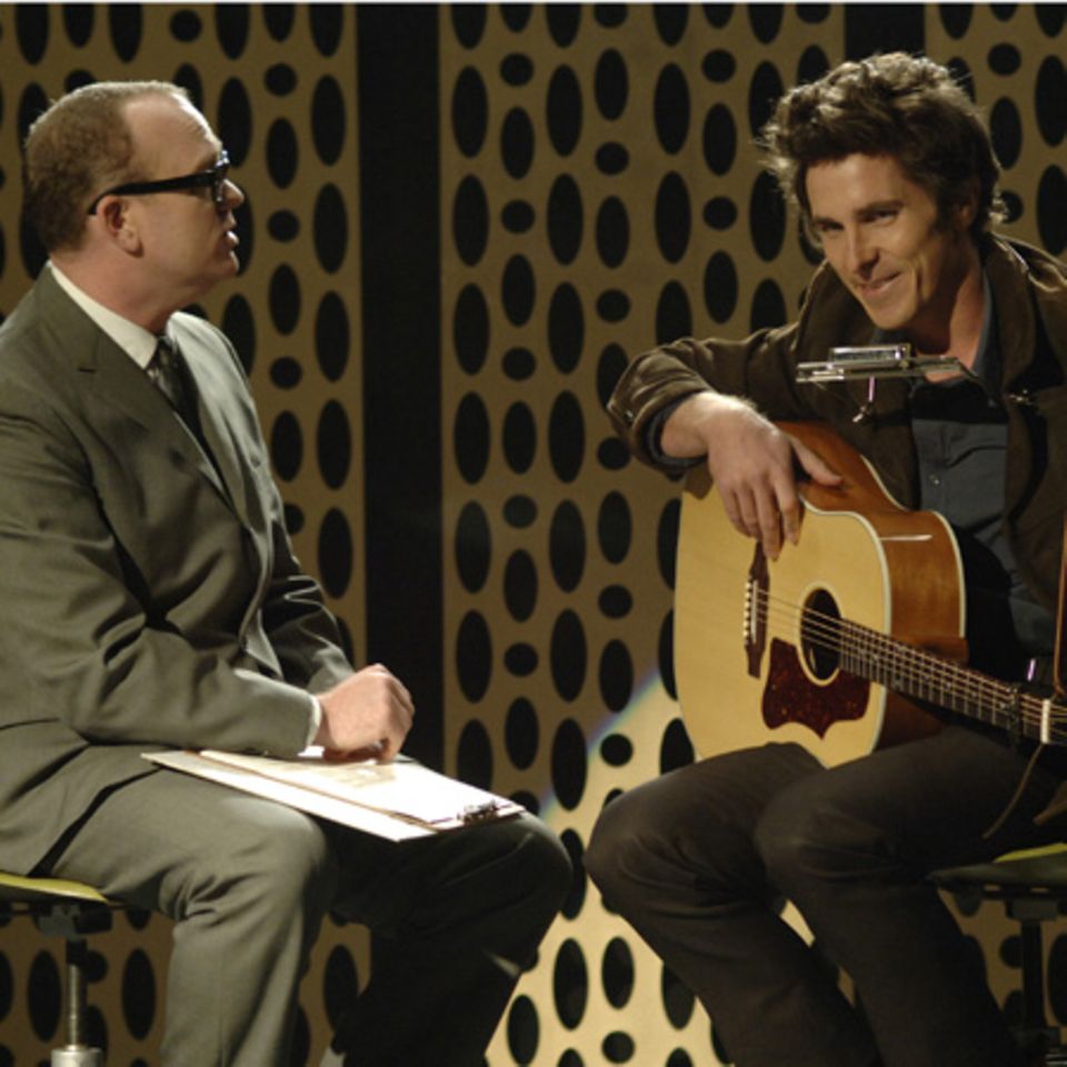 Christian Bale als Folksänger Jack Rollins Christian Bale als Folksänger Jack Rollins