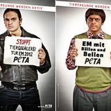12. Dezember 2011: Comedian Kaya Yanar setzt sich gemeinsam mit der Tierrechtsorganisation Peta für die heimatlosen Hunde und Ka