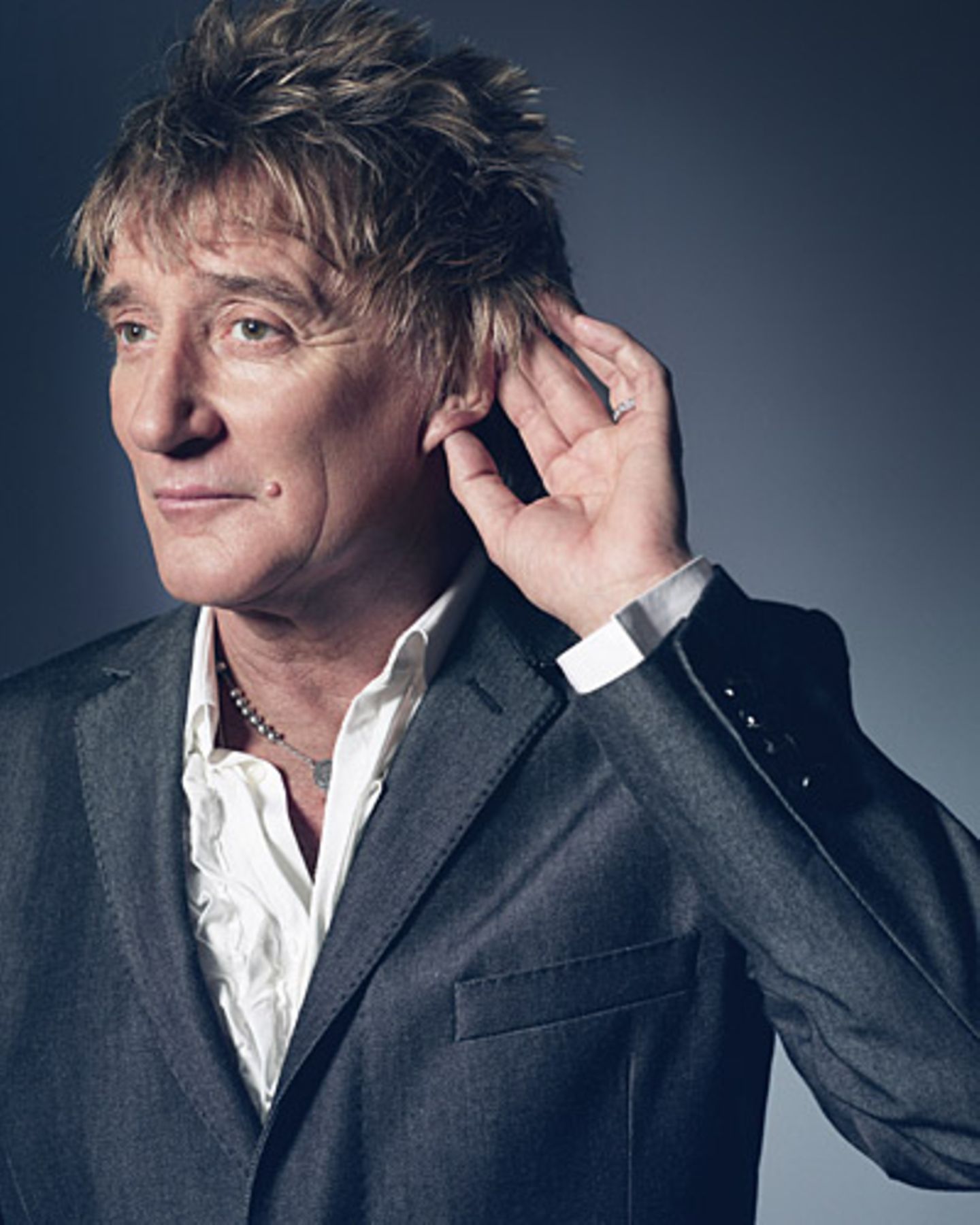 Rod Stewart engagiert sich außer für Gehörlose auch für Projekte zur Krebsforschung