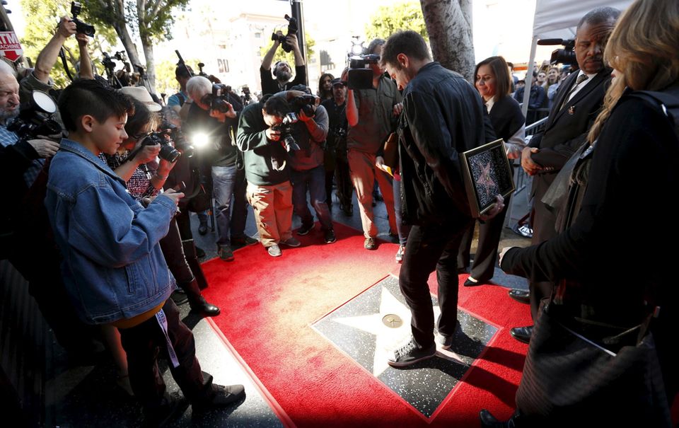 25. Januar 2016: David Duchovny bekommt in Hollywood seinen Stern auf dem Walk of Fame.