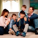 21. März 2012: Das dänische Königshaus gibt private Einblicke in das Familienleben von Prinzessin Marie und Prinz Joachim.