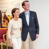 7. Mai 2014  Gemeinsam zum offiziellen Termin: Prinzessin Marie und Prinz Joachim strahlen bei der Übergabe des "CARE Danmark Pris 2014" in Kopenhagen.