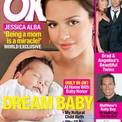 16. Juli 2008: Das amerikanische "OK"-Magazin veröffentlicht exklusiv die ersten Babyfotos von Jessica Albas Tochter Honor Marie