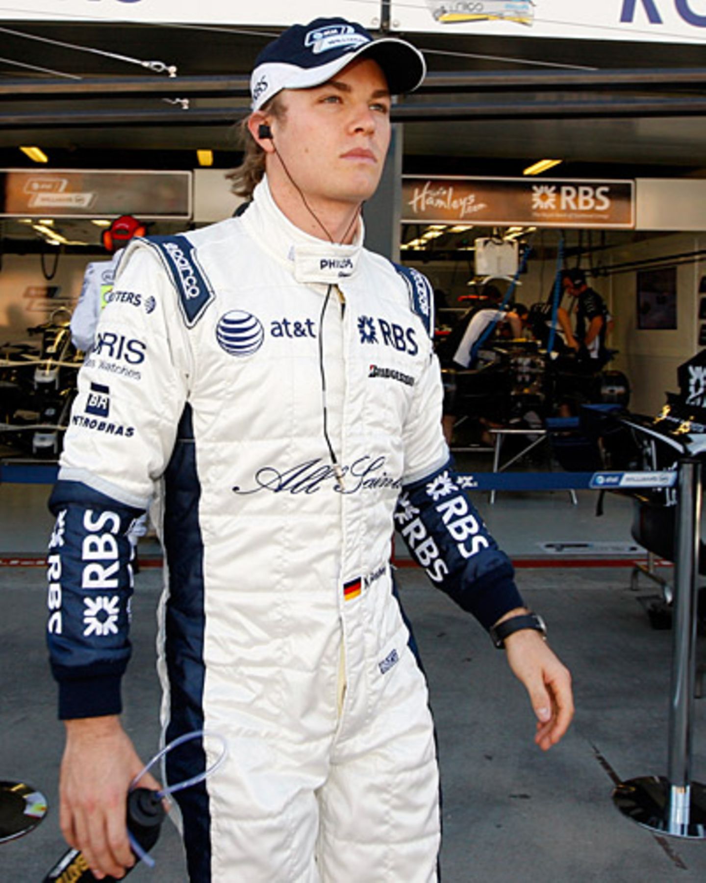Nico Rosberg, 23, deutsch-finnischer Formel-1-Pilot, in Monaco und auf Ibiza aufgewachsen