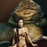 Anlässlich der bevorstehenden "Star Wars"-Ausstellung bei Madame Tussauds in London werden die Wachsfiguren von Prinzessin Leia und Jabba the Hutt enthüllt.