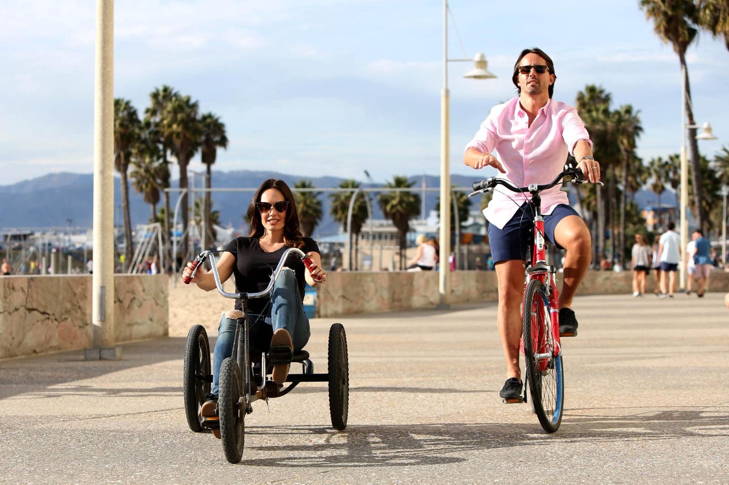 Fitness: Stars auf dem Fahrrad | GALA.de