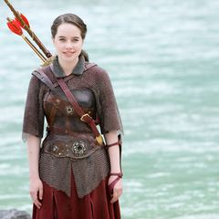 Filmszene aus "Prinz Kaspian von Narnia": Susan Pevensie (Anna Popplewell)