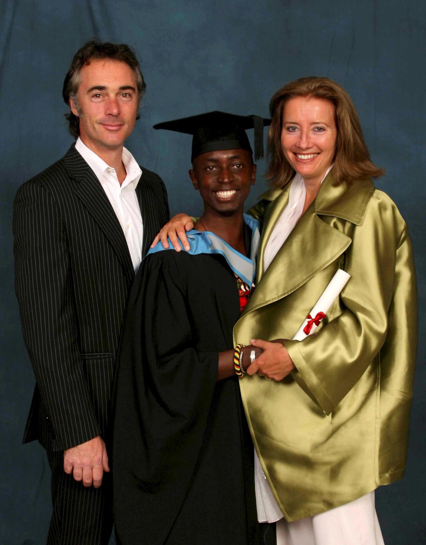 Greg Wise, Tindyebwa Agaba, Emma Thompson