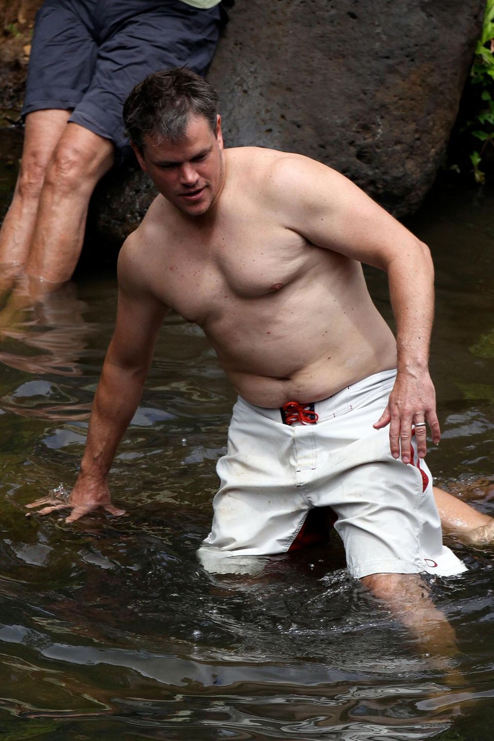 Denn auch so kann Matt Damon aussehen - im Urlaub auf Hawaii, wenn er gerade nicht dreht.