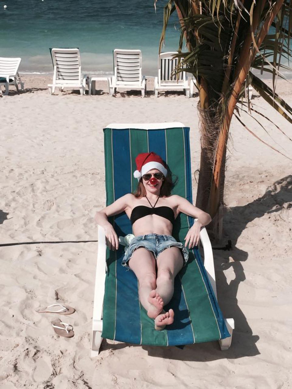Schauspielerin Josefine Preuss grüßt via Facebook aus Dubai, wo sie mit ihrer Familie die Weihnachtstage verbringt. Schauspielerin Josefine Preuss grüßt via Facebook aus Dubai, wo sie mit ihrer Familie die Weihnachtstage verbringt.