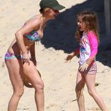 Geri Halliwell verbringt mit ihrer Tochter Bluebell einen Tag am Strand von Sydney.