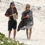 Heidi Klum und ihr Libester Vito Schnabel verbringen einen romantischen Urlaub auf St. Barth.