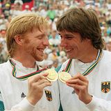 07. August 1992: Medallien-Vergleich mit Michael Stich