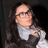 Trendsetterin Demi Moore zeigt sich mit schicker Brille von Dsquared2.