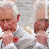 Ob die Flaschen reichen? Prinz Charles wirkt etwas skeptisch während er ein Weingut in Südafrika besucht.