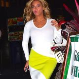 Ach wie schön, auch einer Beyoncé können die Gesichtszüge mal engleisen.