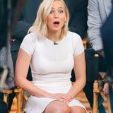 Was denkt Jennifer Lawrence wohl während des Interviews bei "Good Morning America"?