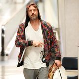 David Arquette sieht müde aus nach seiner Ankunft in Los Angeles.