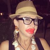 TV-Star Carmen Geiss mit XXL-Schnabel! Die Lippen sind allerdings nicht echt, sondern aus Plastik.