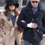 November 2011: Das Schauspielerpärchen Eva Mendes und Ryan Gosling flaniert durch Paris.