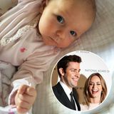 Mai 2014: Mitte Mai veröffentlicht John Krasinski über Twitter das erste Bild seiner Tochter Hazel. Mutter der Kleinen ist Schauspielerin Emily Blunt, das Paar ist seit 2010 verheiratet. Am 16. Februar krönte nun die Geburt der gemeinsamen Tochter ihre Liebe.
