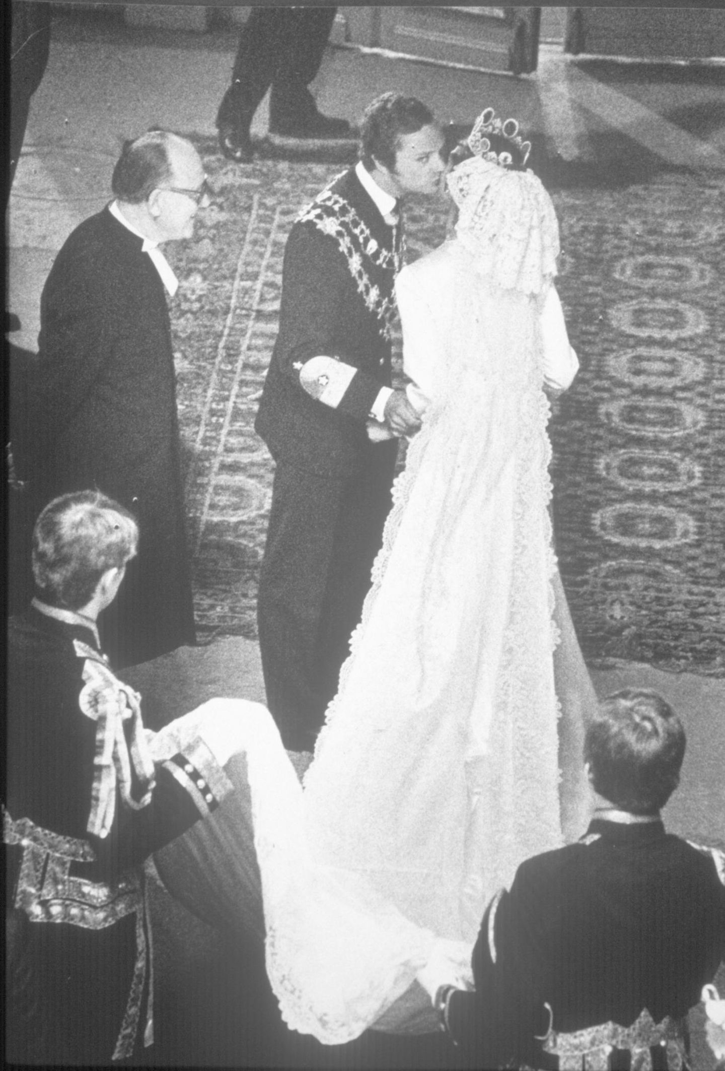 19. Juni 1976  König Carl Gustaf und Königin Silvia von Schweden
