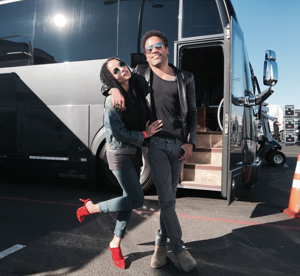Zoe Kravitz ist stolz auf ihren Vater: Lenny Kravitz darf beim "Super Bowl" in der Pause auftreten. Zoe Kravitz ist stolz auf ihren Vater: Lenny Kravitz darf beim "Super Bowl" in der Pause auftreten.