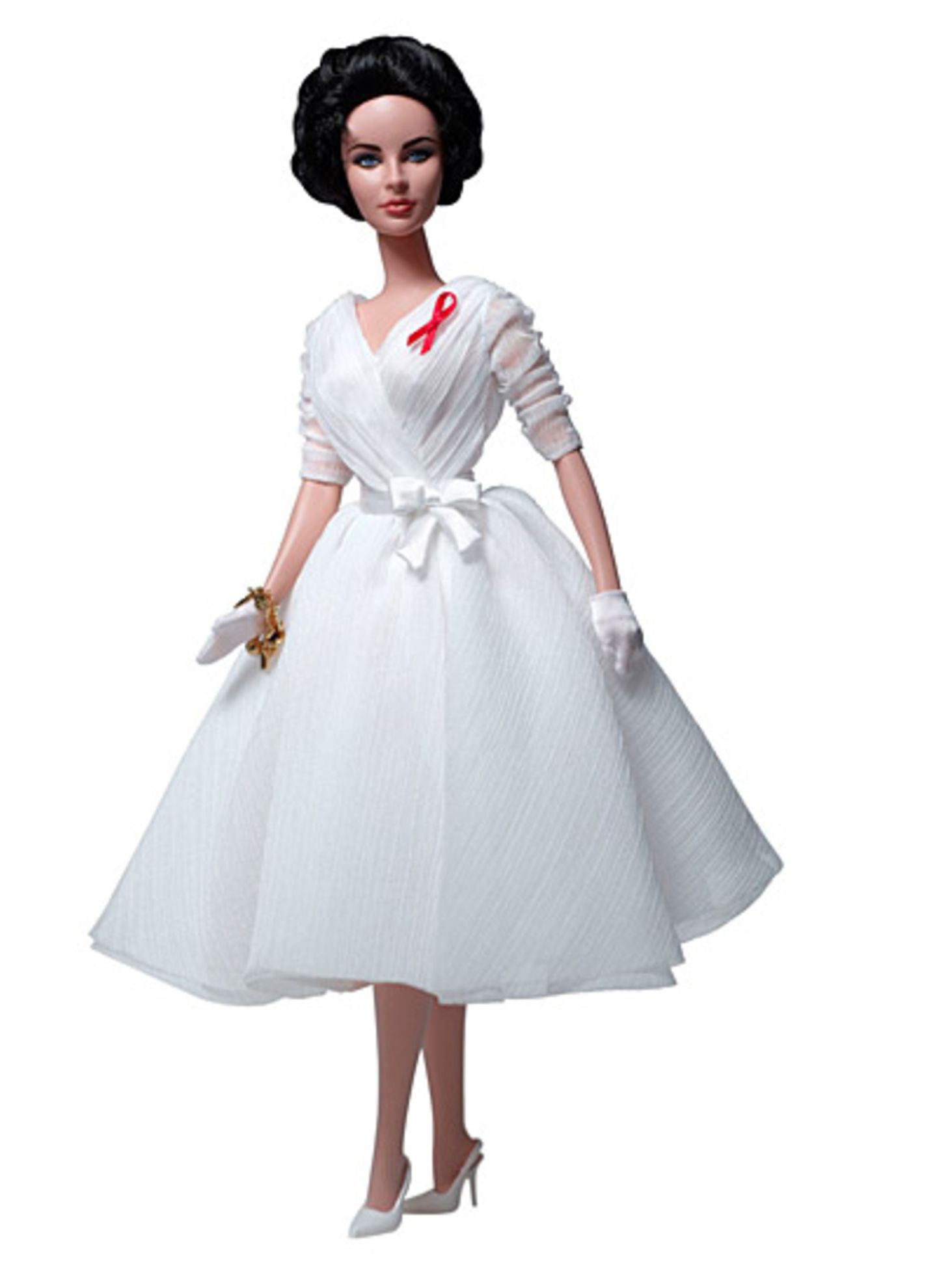 Eine Hommage an Liz Taylor: mit der "White Diamonds Doll" ehrt Mattel die Schauspielerin die Schauspielerin.