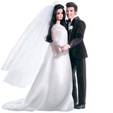 Ken und Barbie? Nicht ganz, das hier sind Elvis und Priscilla Presley bei der Hochzeit