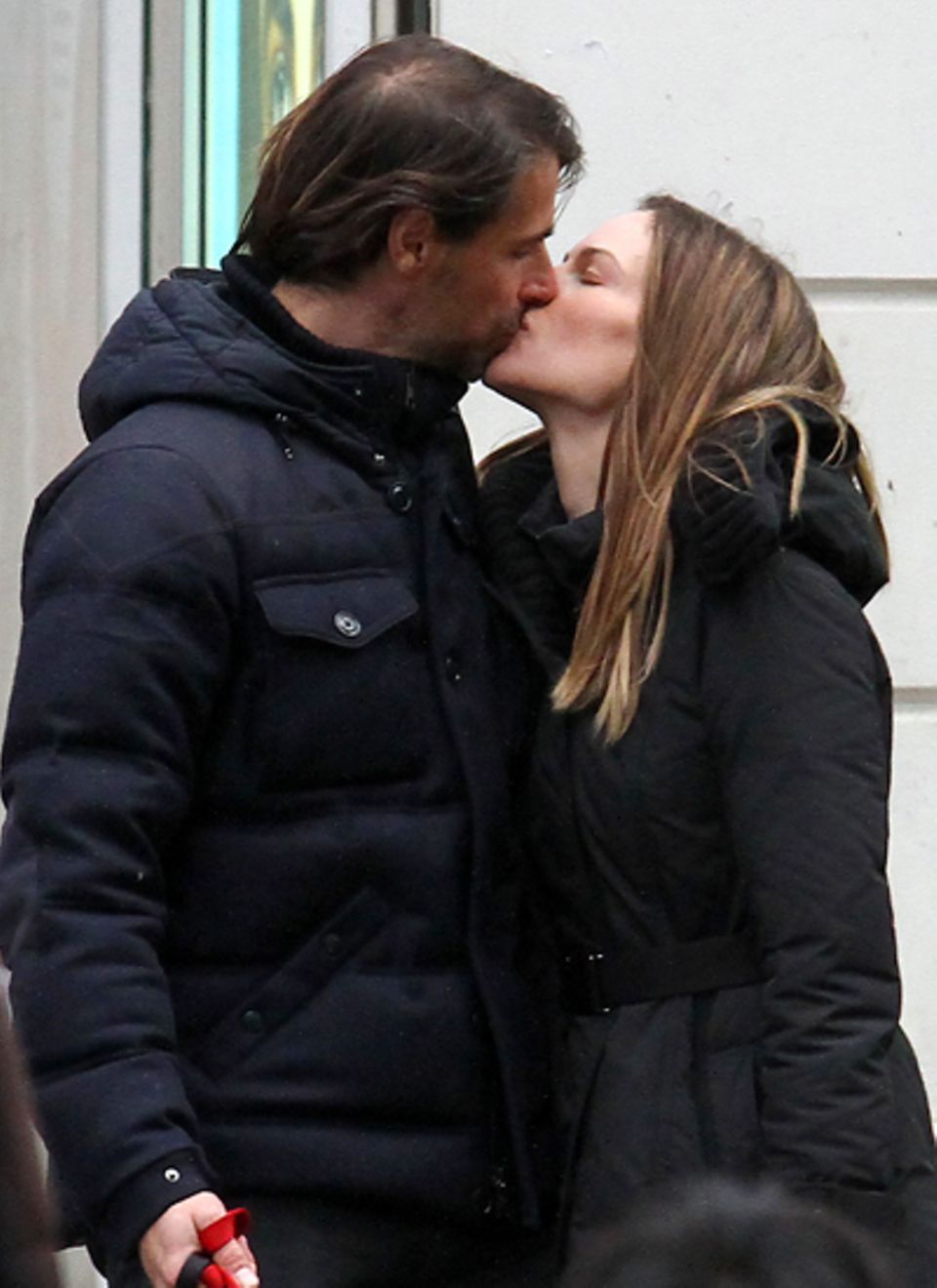 Neue Liebe in Frankreich: Schauspielerin Hilary Swank zeigt sich mit ihrem Freund, dem Immobilienmakler Laurent Fleury, in Paris