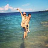 Dezember 2013  Ryan Sweeting macht mit seiner Verlobten Kaley Cuoco Liebesurlaub auf den Bahamas.
