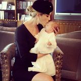 Oktober 2013  Ivanka Trump feiert die jüdische Brit Mila ihres eine Woche alten Sohnes Joseph.
