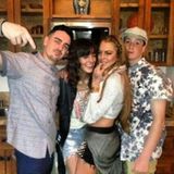Oktober 2013  Dina Lohan teilt ein Foto ihrer Kinder Michael Jr., Aliana, Lindsay und Cody auf ihrem Instagramprofil.
