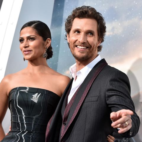 26. Oktober 2014: Camila Alves und ihr Mann Matthew McConaughey besuchen gemeinsam die Premiere von "Interstellar" in Hollywood.