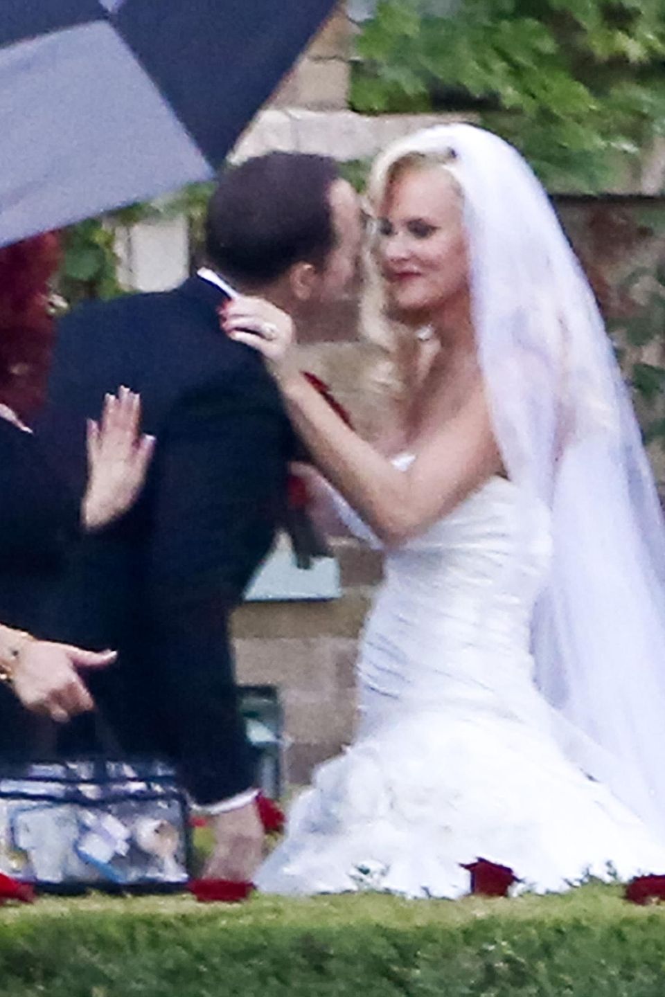 31. August 2014: Donnie Wahlberg und Jenny McCarthy geben sic in St. Charles, Illinois, das Jawort. 31. August 2014: Donnie Wahlberg und Jenny McCarthy geben sic in St. Charles, Illinois, das Jawort.