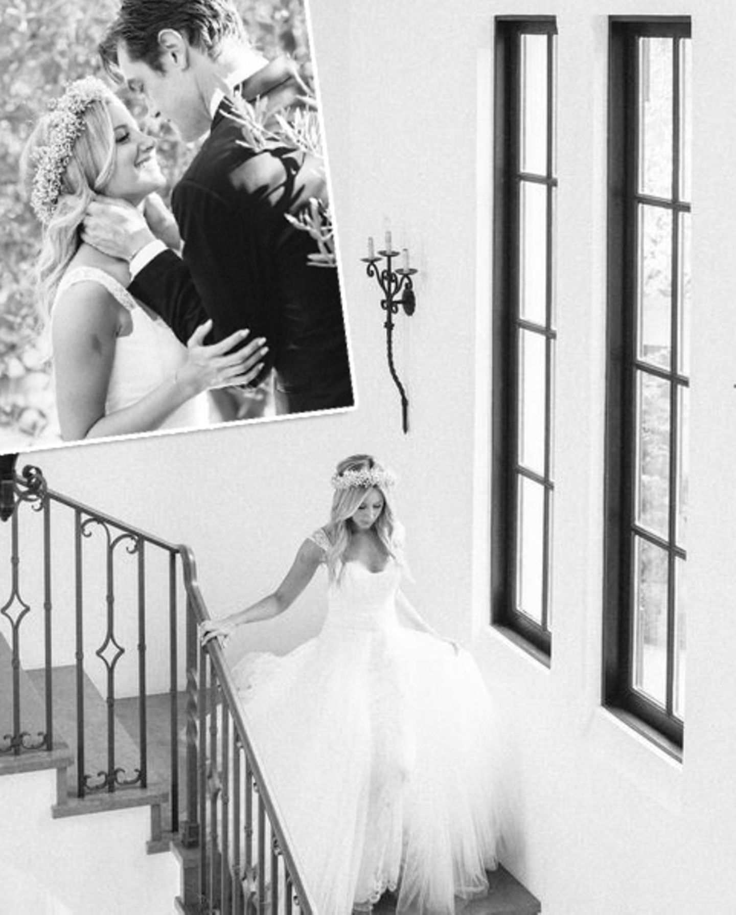 8. September 2015: Ashley Tisdale gratuliert ihrem Ehemann zum einjährigen Hochzeitstag mit diesen Bildern.