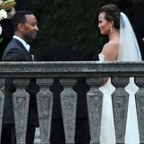 14. September 2013: John Legend und seine Braut Chrissy Teigen geben sich im italienischen Cernobbio das Ja-Wort. Das Besondere: Die Braut trägt an ihrem großen Tag gleich drei Kreationen der Designerin Vera Wang.