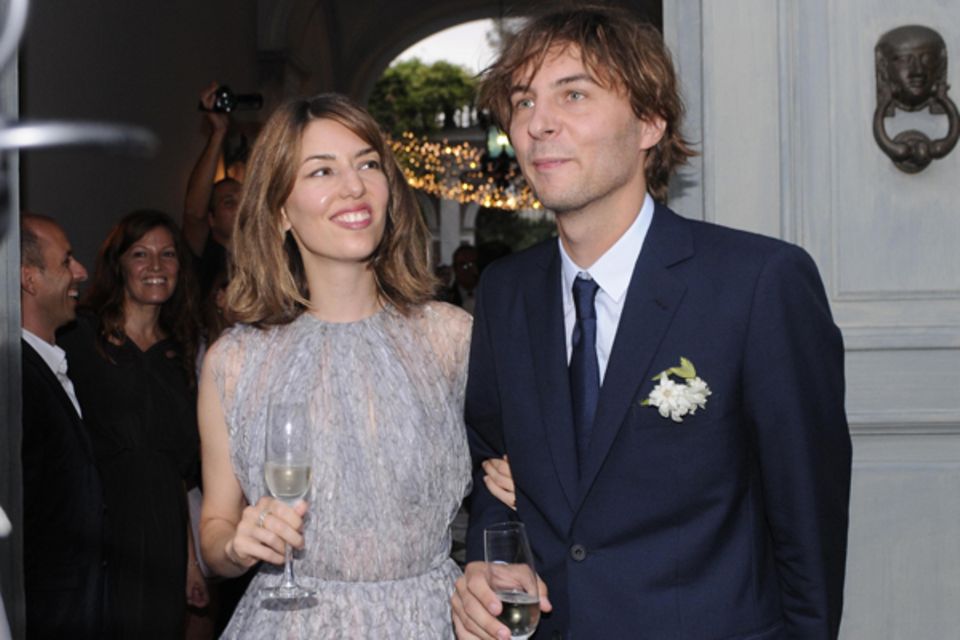 27. August 2011: Sofia Coppola heiratet Thomas Mars in ihrer süditalienische Heimatstadt Bernalda .