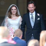 15. Mai 2015: Ex-"Spice Girl" Geri Halliwell heiratet den Formel-1-Teamchef Christian Horner.