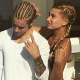 Das muss Liebe sein: Für seine vermeintliche neue Flamme Hailey Baldwin ließ sich Justin Bieber diese grausigen Cornrows flechten. Naja, wem's gefällt.