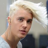 Justin Bieber blond