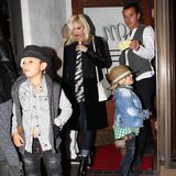 30. Oktober 2013  An seinem 48. Geburtstag führt Gavin Rossdale seine Familie in sein Lieblingsrestaurant "Madeo" in West Hollywood.