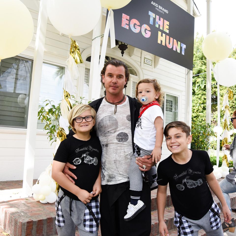 Gavin Rossdale, Zuma Rossdale, Apollo Rossdale, Kingston Rossdale