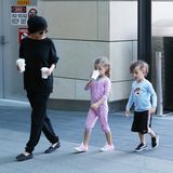 15. Mai 2013: Während Joel Madden in der Jury von "The Voice Australia" sitzt, verbringt Nicole Richie den Nachmittag mit den Kindern in Sydney.
