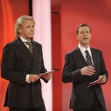 Thomas Gottschalk und Steffen Seibert moderierten zusammen die Sendung "Wir wollen helfen – Ein Herz für Kinder".